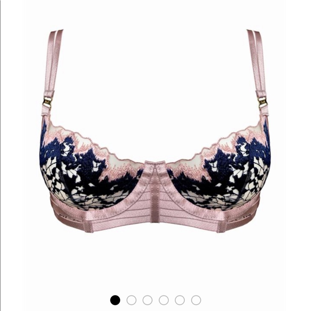Wilde pink balconette bra -NWT